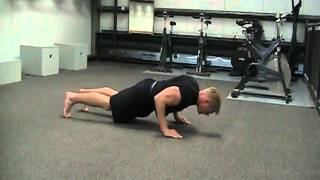 Bottom Pushup Hold - Upper Body Exercise - Carson Bootcamp