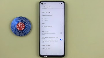 How to turn on/off Google Assistant when holding down the Power button on Realme 9i Android 12