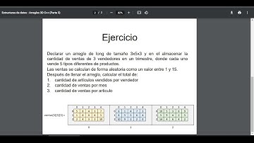 Arreglos de 3 dimensiones en C++ (Parte 3): Ejemplo práctico