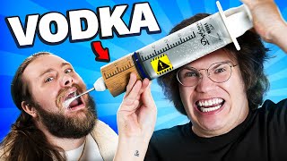 Famous We Tried the WEIRDEST Alcohol Bottles Wealth