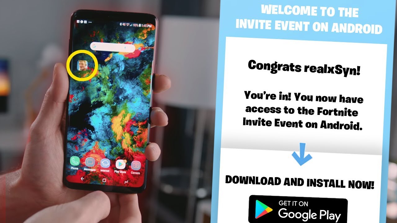 Fortnite Mobile ANDROID DOWNLOAD CODE RELEASE DATE ...