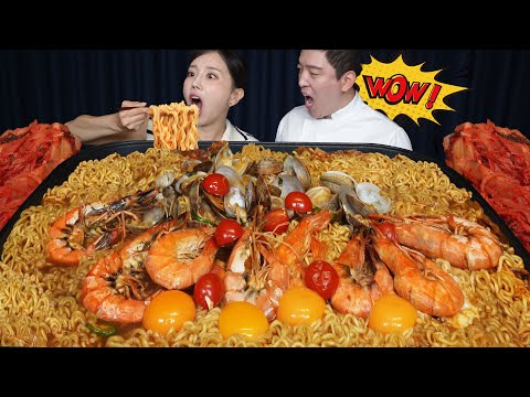 Korean <strong>Ramen</strong> Recipe With <strong>Chef</strong> ! Mukbang ASMR Ssoyoung
