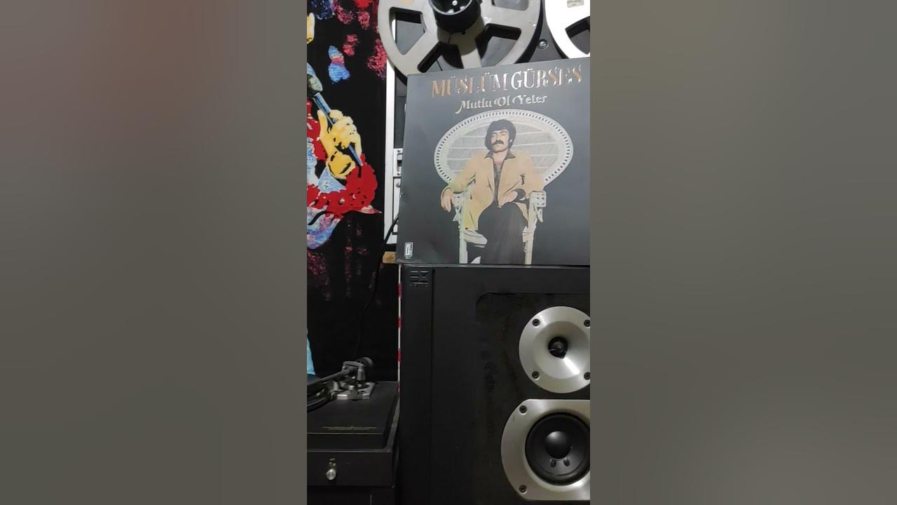 Müslüm Gürses Mutlu ol Yeter #plak #33rpm #arabesk #malatya