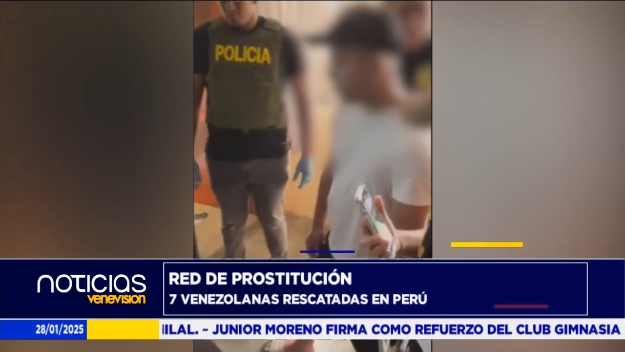 Siete venezolanas fueron rescatadas en una red de explotación sexual en Perú