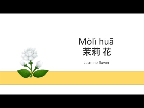 Video: Wat beteken Mo Li Hua in Chinees?