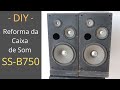 DIY | Reforma da Caixa de Som SS-B750 (Sony X0-750W)