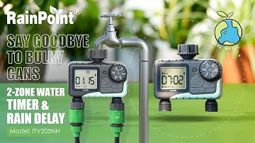 #RainPoint | "Say Goodbye to Bulky Cans and Wasting Water with Our Water Timer!"#morethanwatersaving