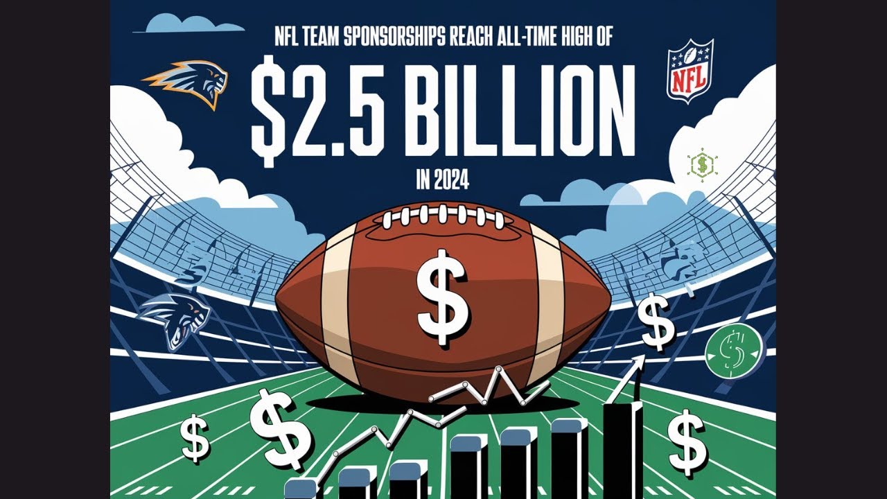 NFL Sponsorships Soar: $2.5 Billion in Revenue!