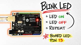 How to blink an LED on DFRobot Arduino Uno
