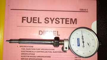 Homemade 4d56 Prestroke Measuring Tool/Adapter For Injection Pump Timing