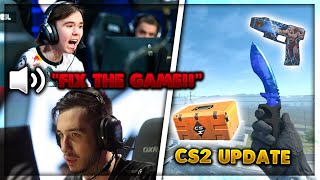 IS THE NEW CS2 UPDATE BAD?!" WATCH PEOPLE UNBOX KUKRI KNIFE!! CS2 Twitch Clips