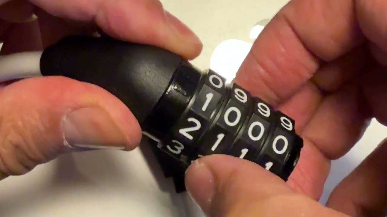 I want to change the lock number! How to set the combination for a
