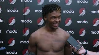 Harrison Ingram Media Availability | Portland Trail Blazers Pre-Draft Workout