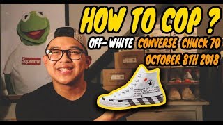 NEW OFF-WHITE x Converse Chuck 70 - Where to Buy | SneakerNews.com