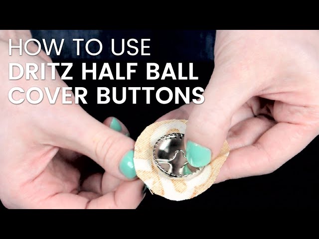 White Pearl Buttons - Half Ball - 1/2 in