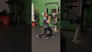 Slow Tempo Goblet Split Squat - Partial Range | Knee Pain | Physical Therapy Exercise