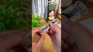 Clamp Stapler Reusable Portable Handheld Paper Clamp Clips Dispenser 🤩🤩🤩