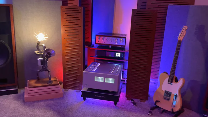 Luxman M900u with vintage CL40 valve preamp demo