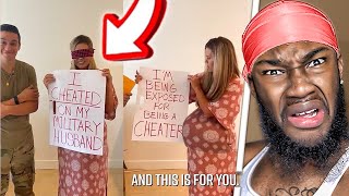 Pregnant Wife EXPOSED On Instagram Live ( HE IS NOT THE FATHER )
