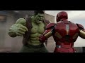 Hulk vs Iron Man -Epic Battle- Hulk Smash