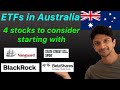 ETFs in Australia: 4 ETFs to consider when starting