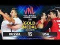 Russia vs USA  | Gold Medal Match | Highlights | Men's VNL 2019