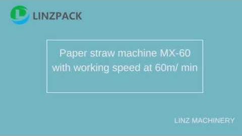 paper straw machine MX-60