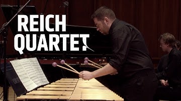 Steve Reich // Quartet, I. Fast | LSO Percussion Ensemble & Gwilym Simcock
