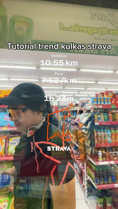 TUTORIAL TREND STRAVA KULKAS DARI CAPCUT #editing #runner #strava #fypviral #trending #pace #pelari
