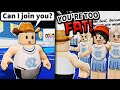I was too fat to be a Roblox cheerleader...