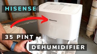 How to Setup Hisense 35Pint Dehumidifier