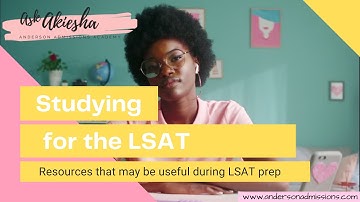 Studying for the LSAT: Prep Resources