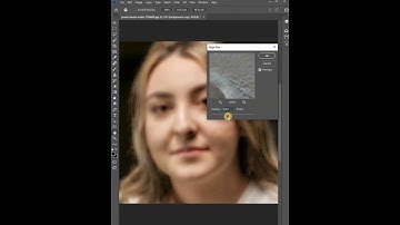 Skin Smoothing in Photoshop Tutorial #shorts #shortvideo #photoshop