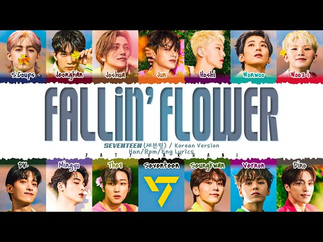 SEVENTEEN (세븐틴) - Fallin' Flower (Korean Ver.) (1 HOUR LOOP) Lyrics | 1시간 가사 class=