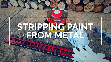 How To Strip Paint From Metal Surfaces - QUICK, EASY & EFFECTIVE