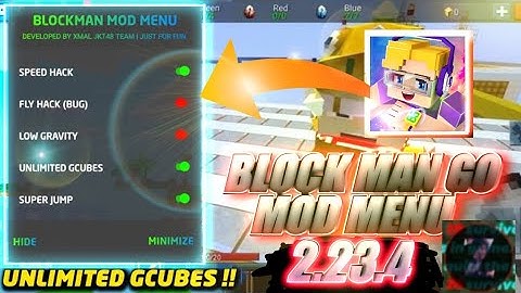 TODAY New mod menu in blockman go adventure！🤩 (With Tutorial & Link | No clickbait ❌️ | 2.23.4