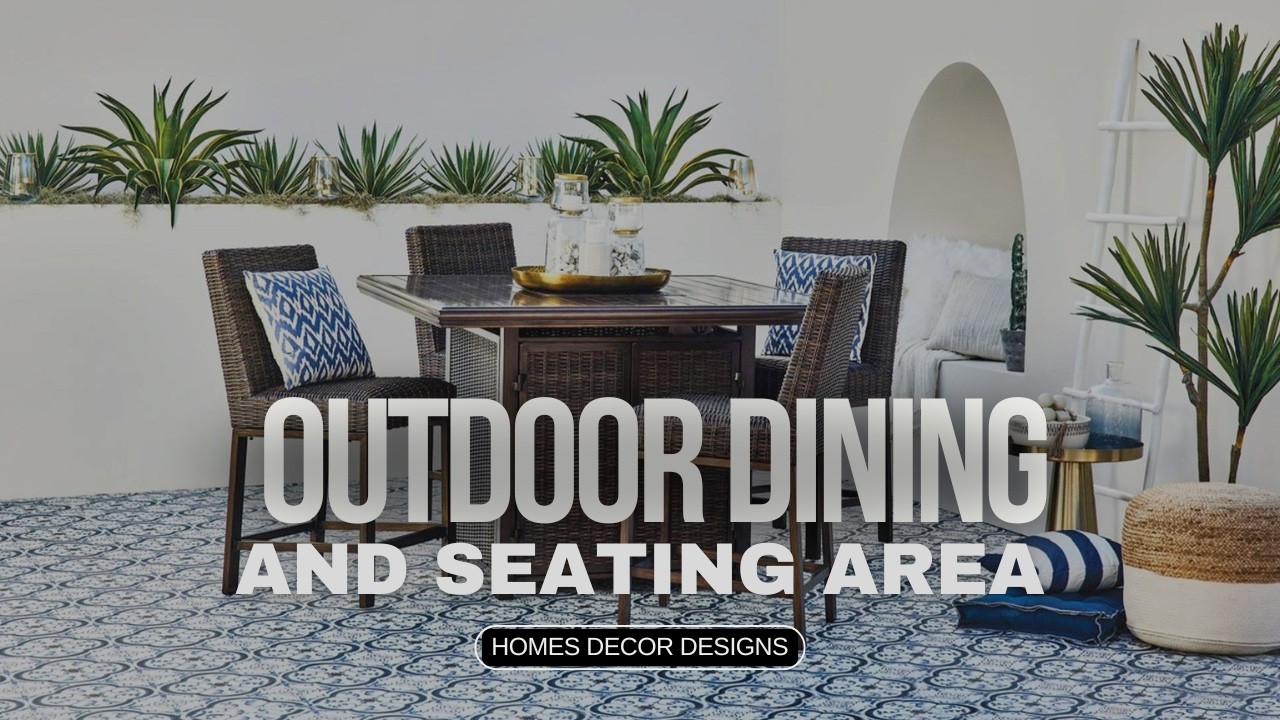 OUTDOOR DINING SEATING AREA DESIGN IDEAS | OUTDOOR DINING TRENDS TO SKYROCKET YOUR PROPERTY VALUE