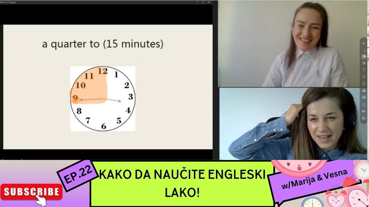 Koliko je sati na engleskom!⌚🕛⏳