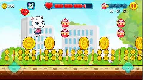 Talking Tom Candy Run - Level 28