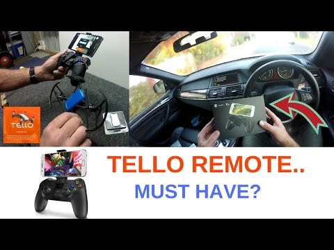 DJI TELLO - GameSir T1d Bluetooth Remote - ACTION!