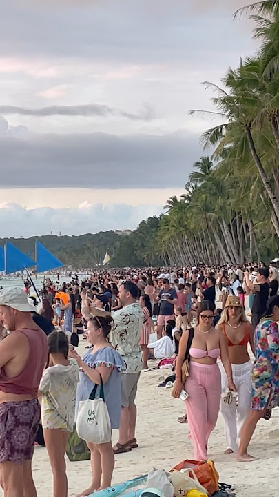 Boracay Station 1 on January 4, 2025 #beach #boracay #philippines #itsmorefuninboracay #boracaytour