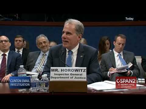 Horowitz reacts to question on Clinton's guilt or innocence