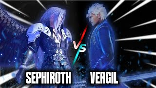 SEPHIROTH VS VERGIL:mod vergil final Fantasy 012 gameplay