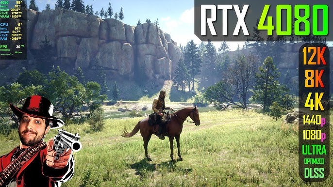 Red Dead Redemption 2 tem taxa de quadros até 45% maior com DLSS