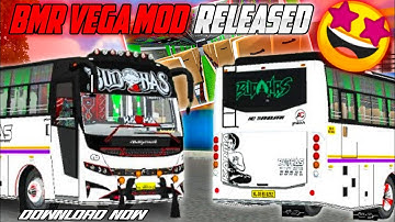 NEW BMR VEGA MOD RELEASED 💥 BUSSID #bussidmod #mzthamburanofficial