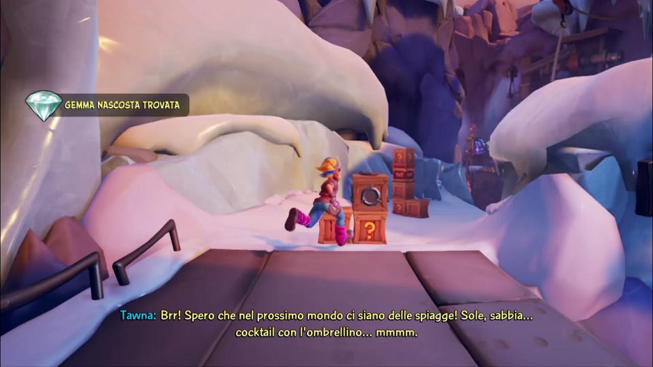 Where to find HIDDEN GEM in BUILDING BRIDGES Crash Bandicoot 4 It's About Time YouTube