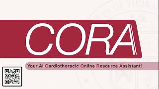 Ask CORA: the Cardiothoracic Online Resource Assistant