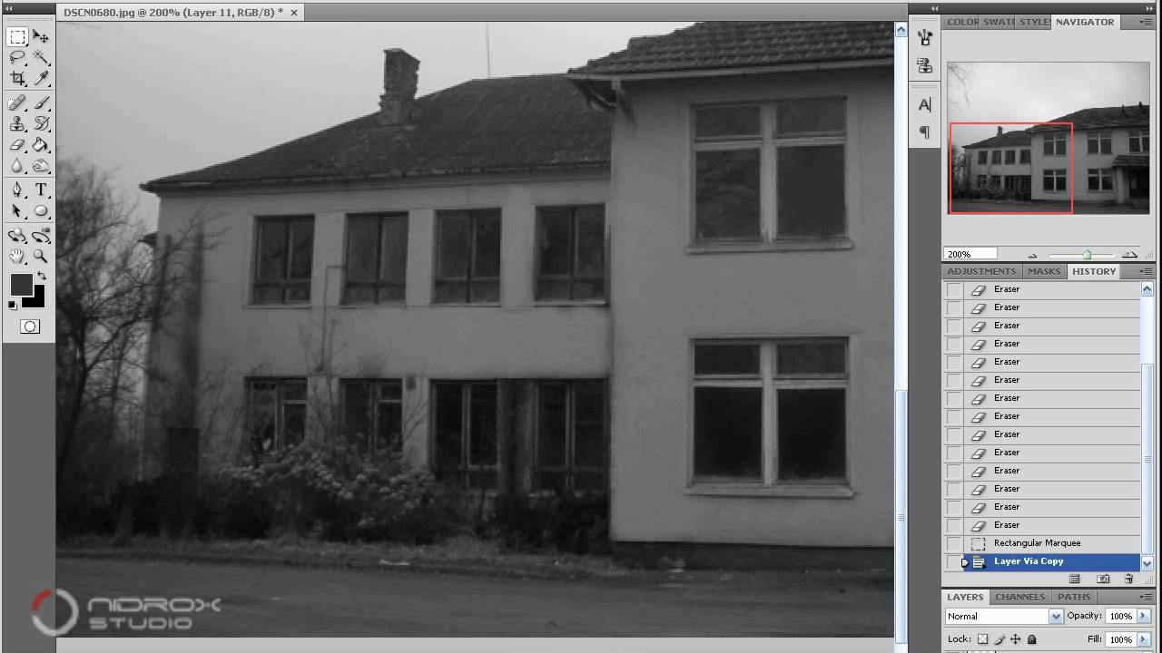 editing a building YouTube