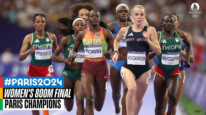Women's 800m Final 🏃‍♀️ | Paris Champions