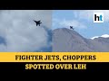 India-China clash: IAF Chief visits Ladakh, fighter jets moved to forward bases